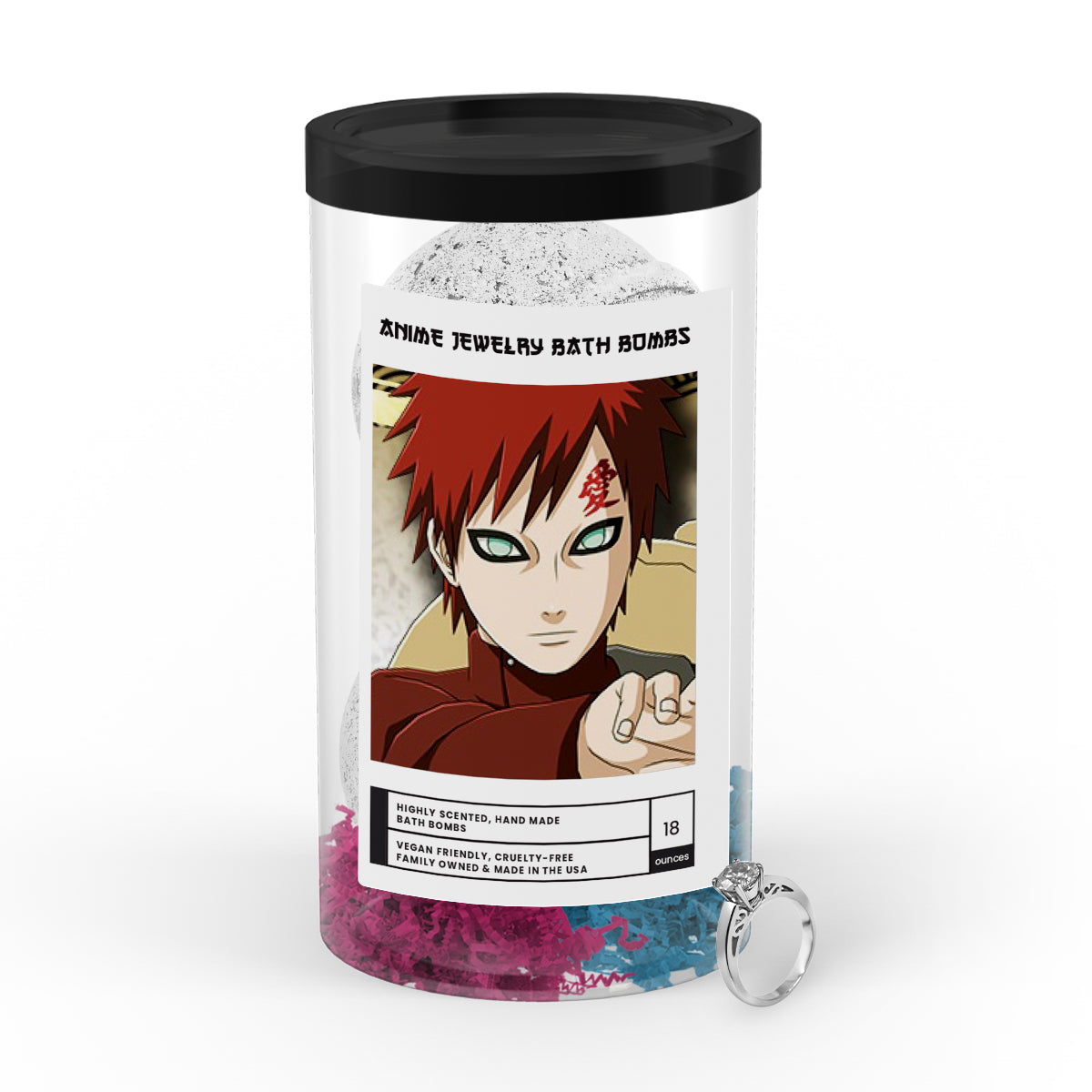 Gaara (我愛羅) | Anime Jewelry Bath Bombs