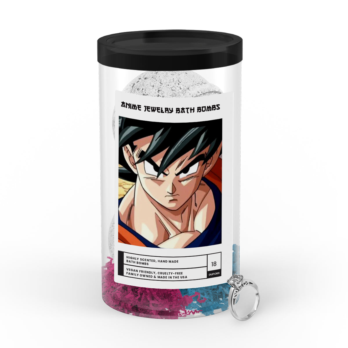 Son, Gokuu (孫 悟空) | Anime Jewelry Bath Bombs