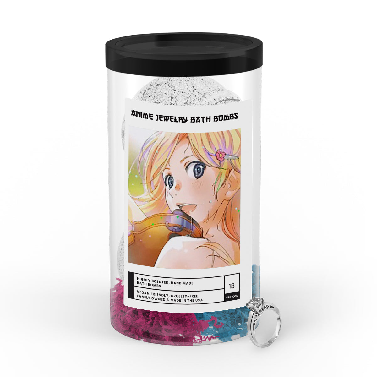 Miyazono, Kaori (宮園 かをり) | Anime Jewelry Bath Bombs