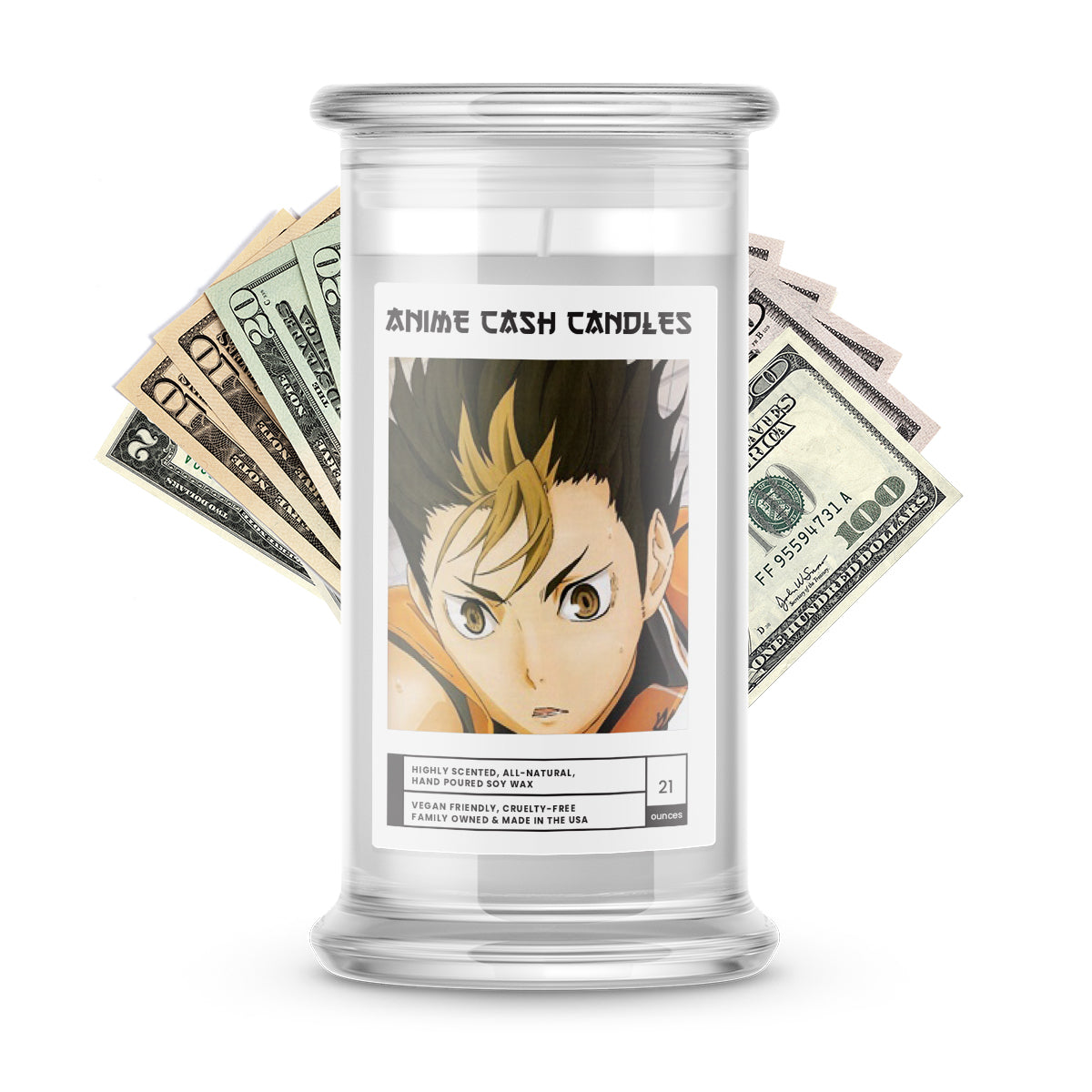 Nishinoya, Yuu | Anime Cash Candle