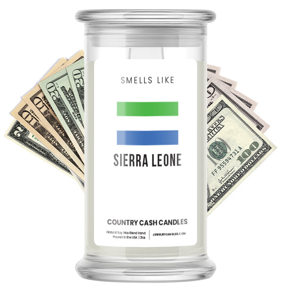 Smells Like Sierra Leone Country Cash Candles
