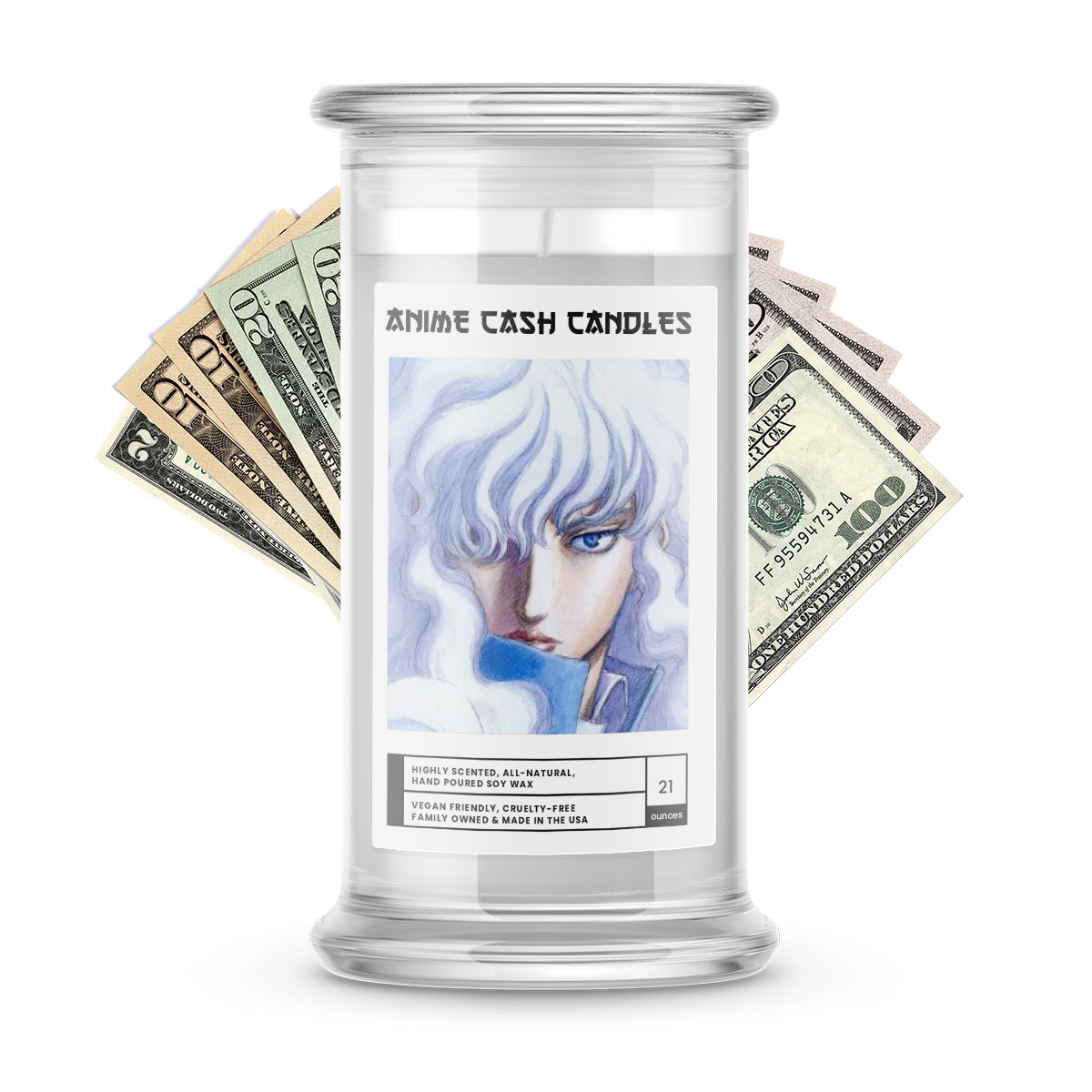 Griffith | Anime Cash Candle