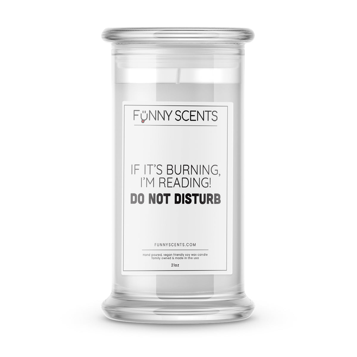 If It's Burning, I'm Reading! Do not Disturb Funny Candles