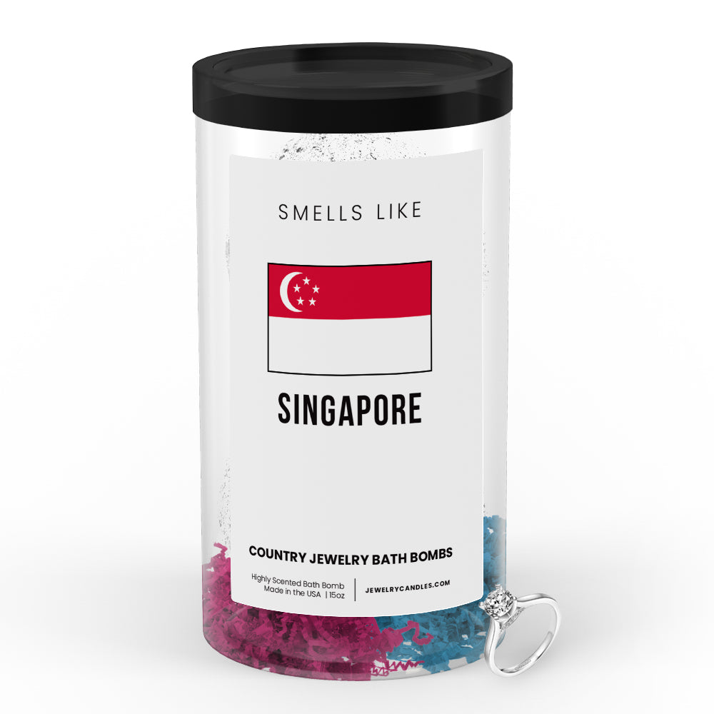 Smells Like Singapore Country Jewelry Bath Bombs