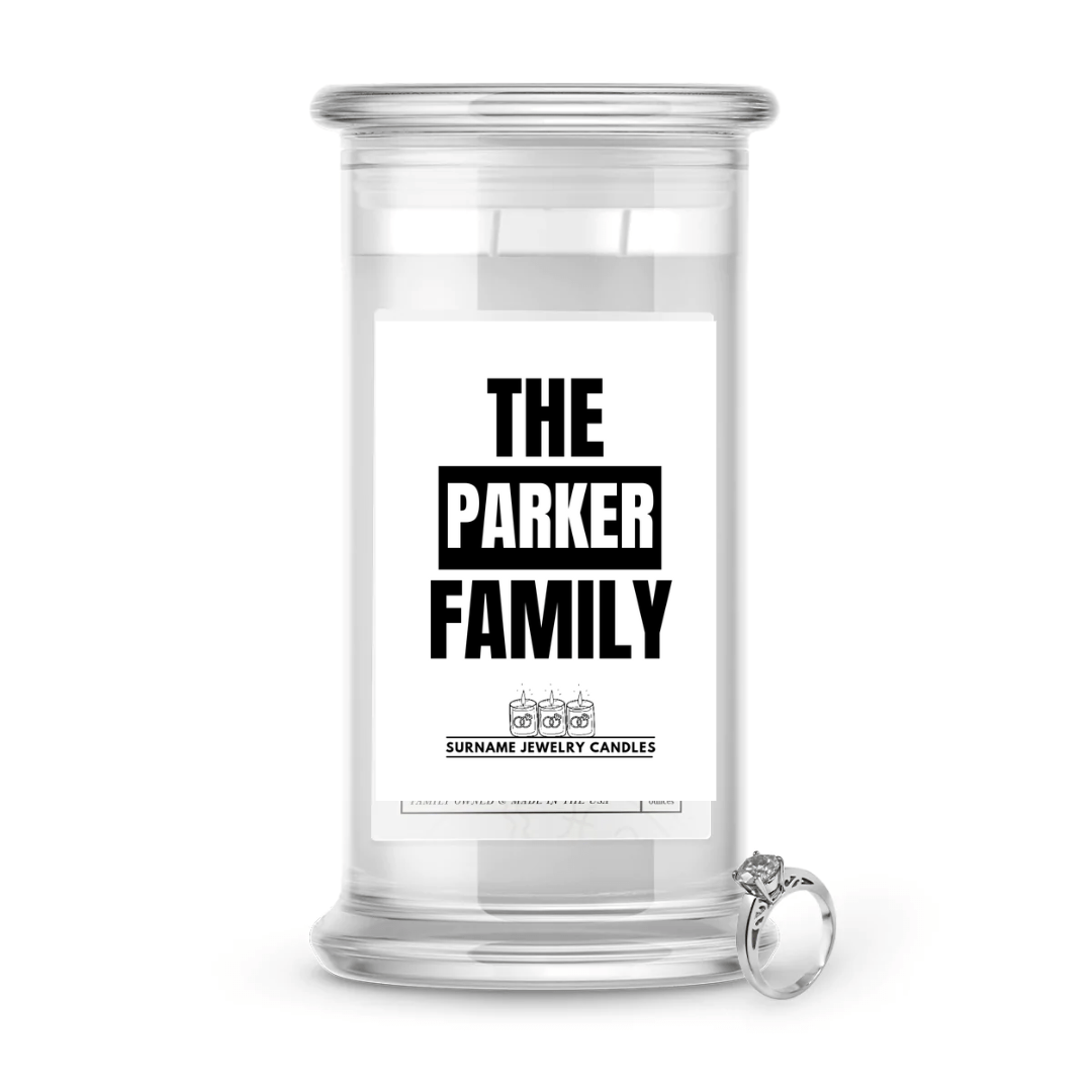 The Parker Family | Surname Jewelry Candles