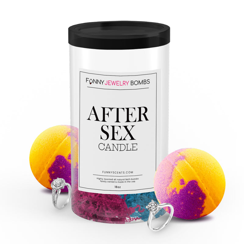 After Sex Candle Funny Jewelry Bath Bombs