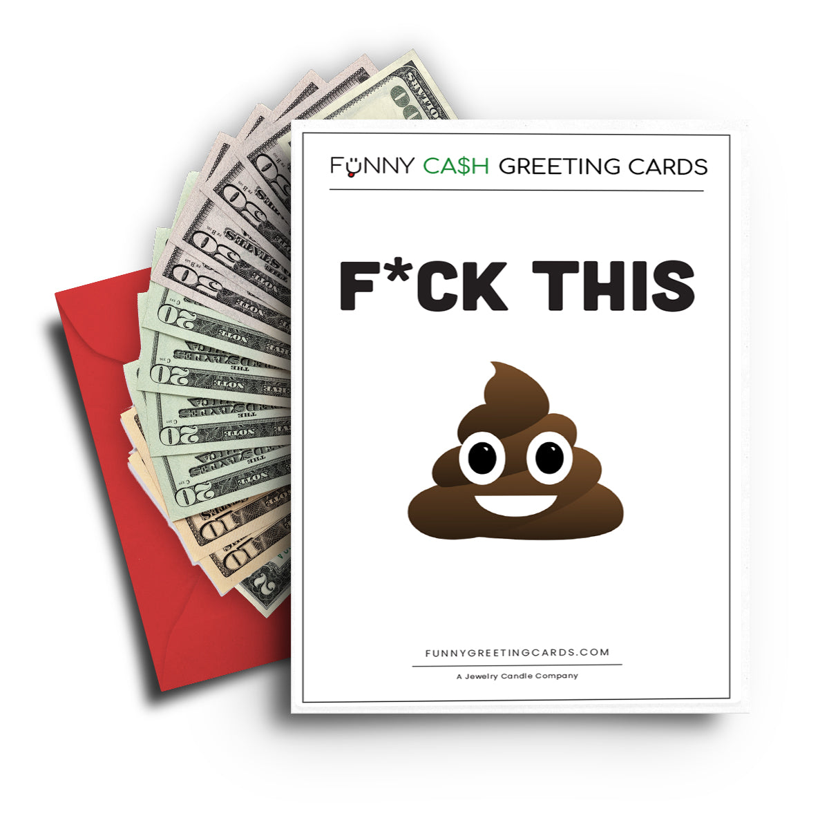 F*ck This Shit Funny Cash Greeting Cards