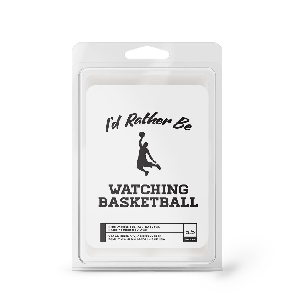 I'd rather be Watching Basketball Wax Melts