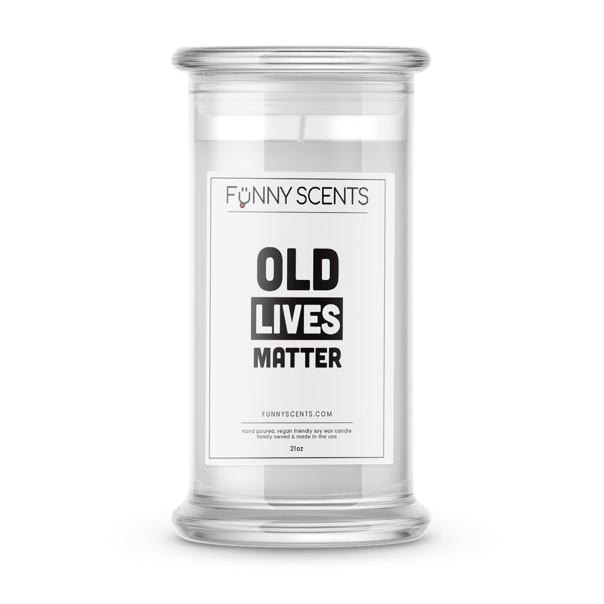 Old Lives Matter Funny Candles