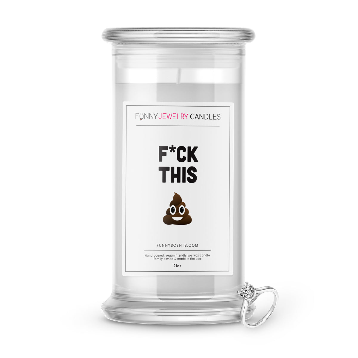 F*ck This Shit Jewelry Funny Candles