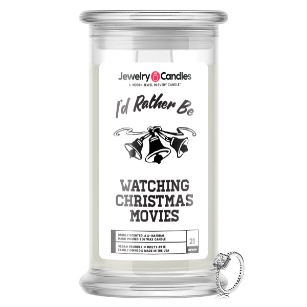I'd rather be Watching Christmas Movies Jewelry Candles