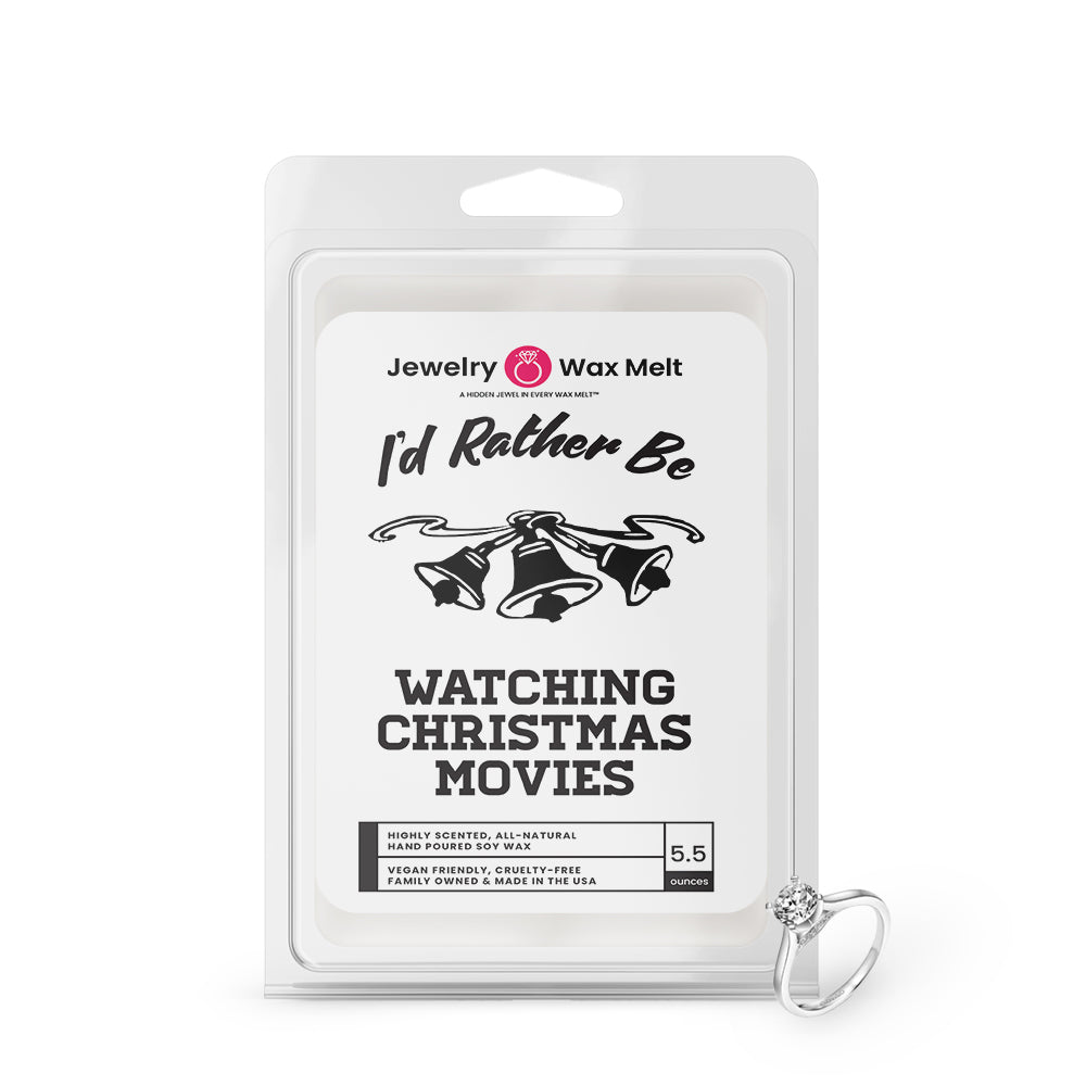 I'd rather be Watching Christmas Movies Jewelry Wax Melts