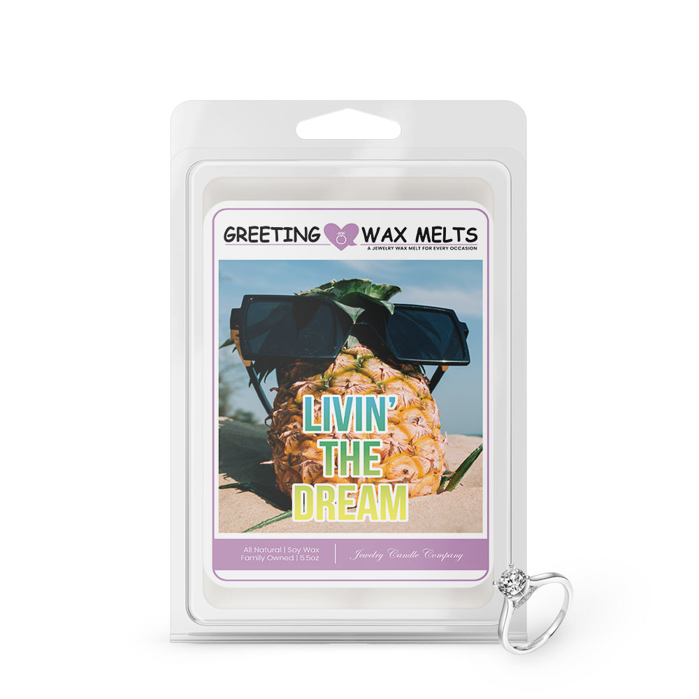 Livin' the Dream Greetings Wax Melt