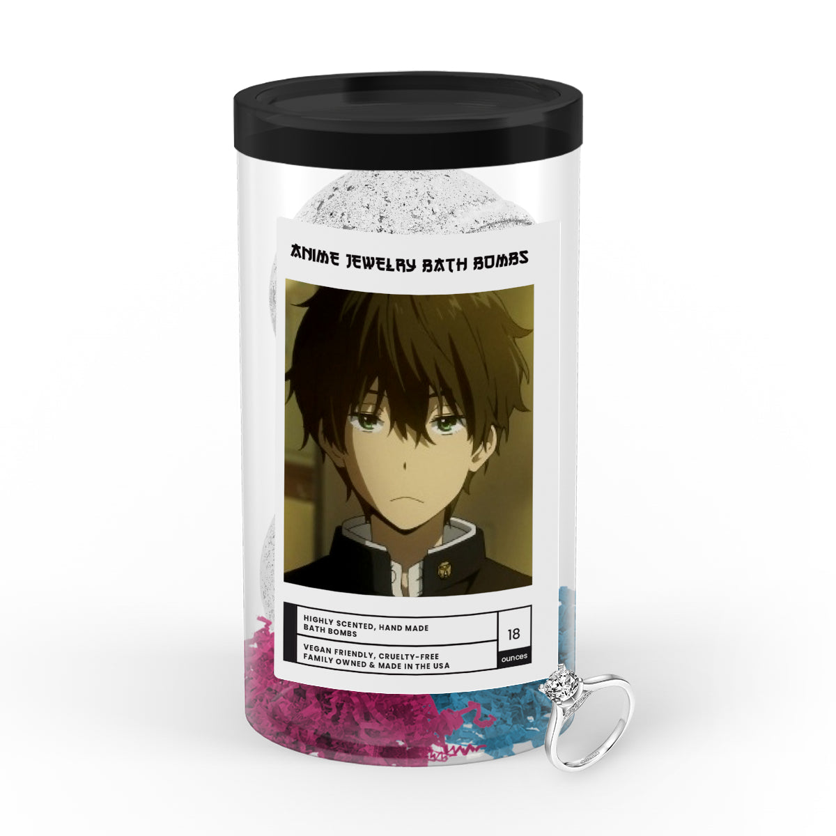 Oreki, Houtarou (折木 奉太郎) | Anime Jewelry Bath Bombs