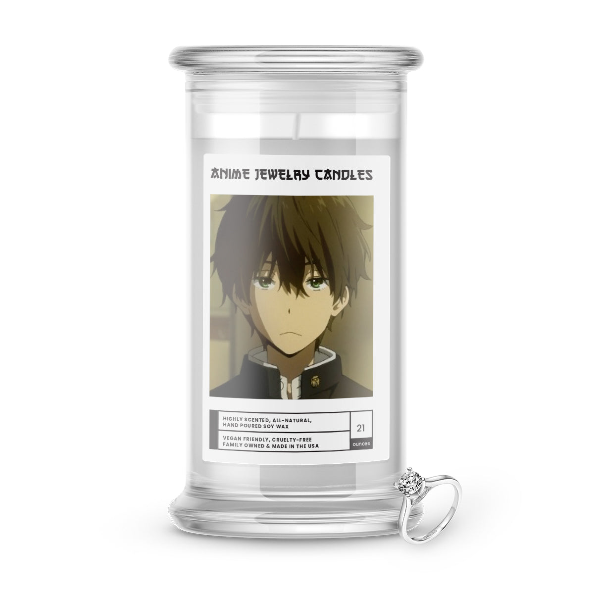 Oreki, Houtarou | Anime Jewelry Candles