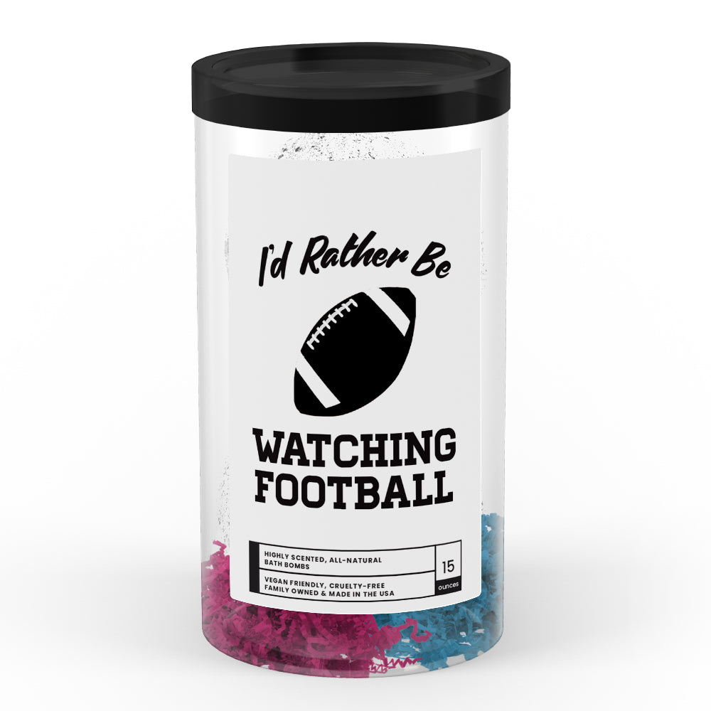 I'd rather be Watching Football Bath Bombs