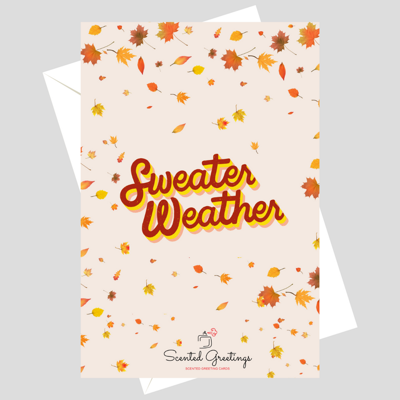 Sweater Weather | Scented Greeting Cards