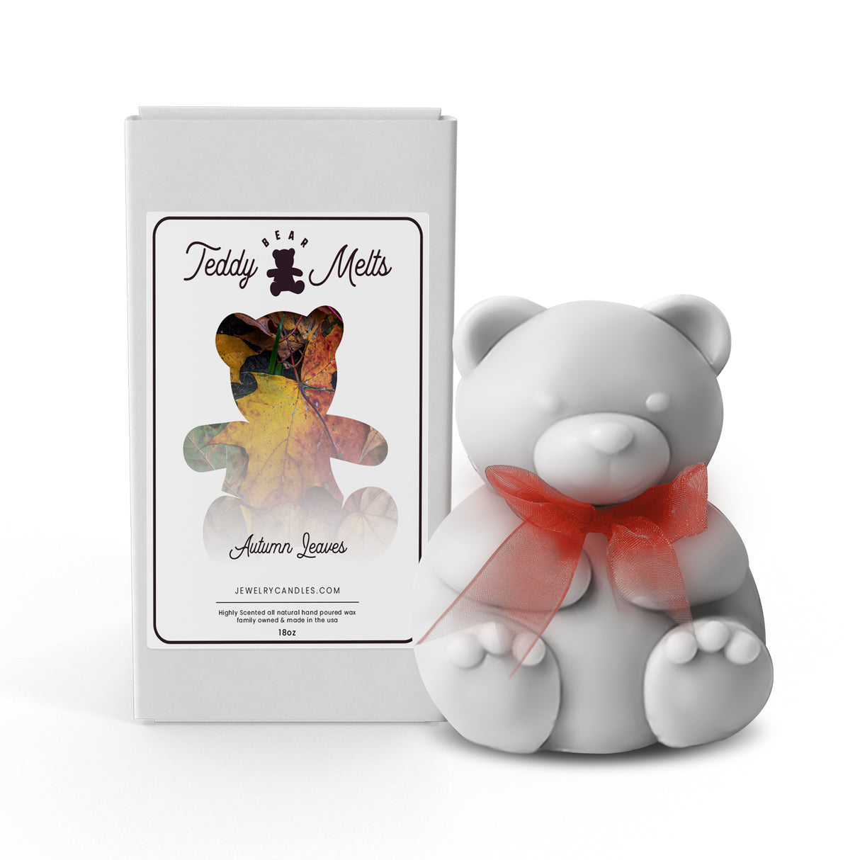 Autumn Leaves GIANT Teddy Bear Wax Melts