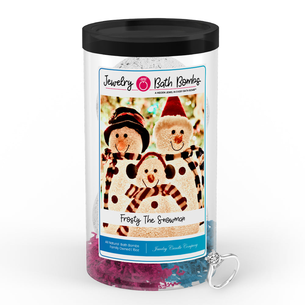 Frosty The Snowman Jewelry Bath Bombs