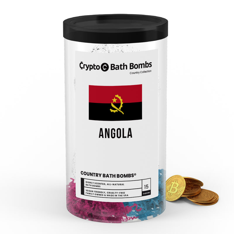 Angola Country Crypto Bath Bombs