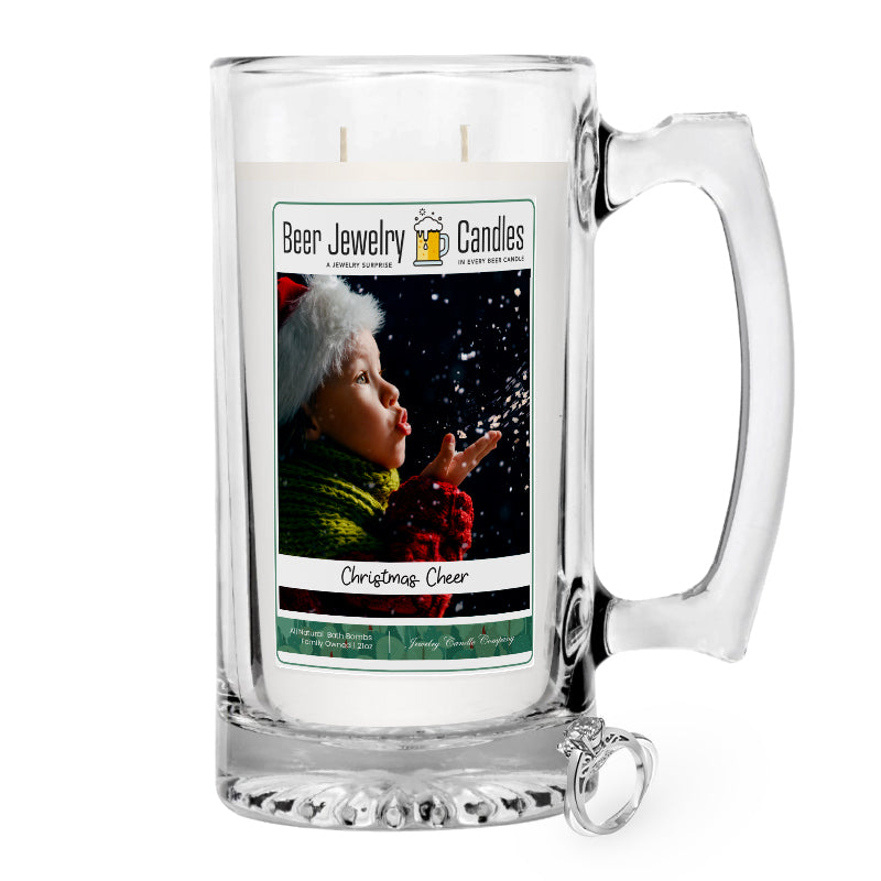 Christmas Cheer Beer Jewelry Candle