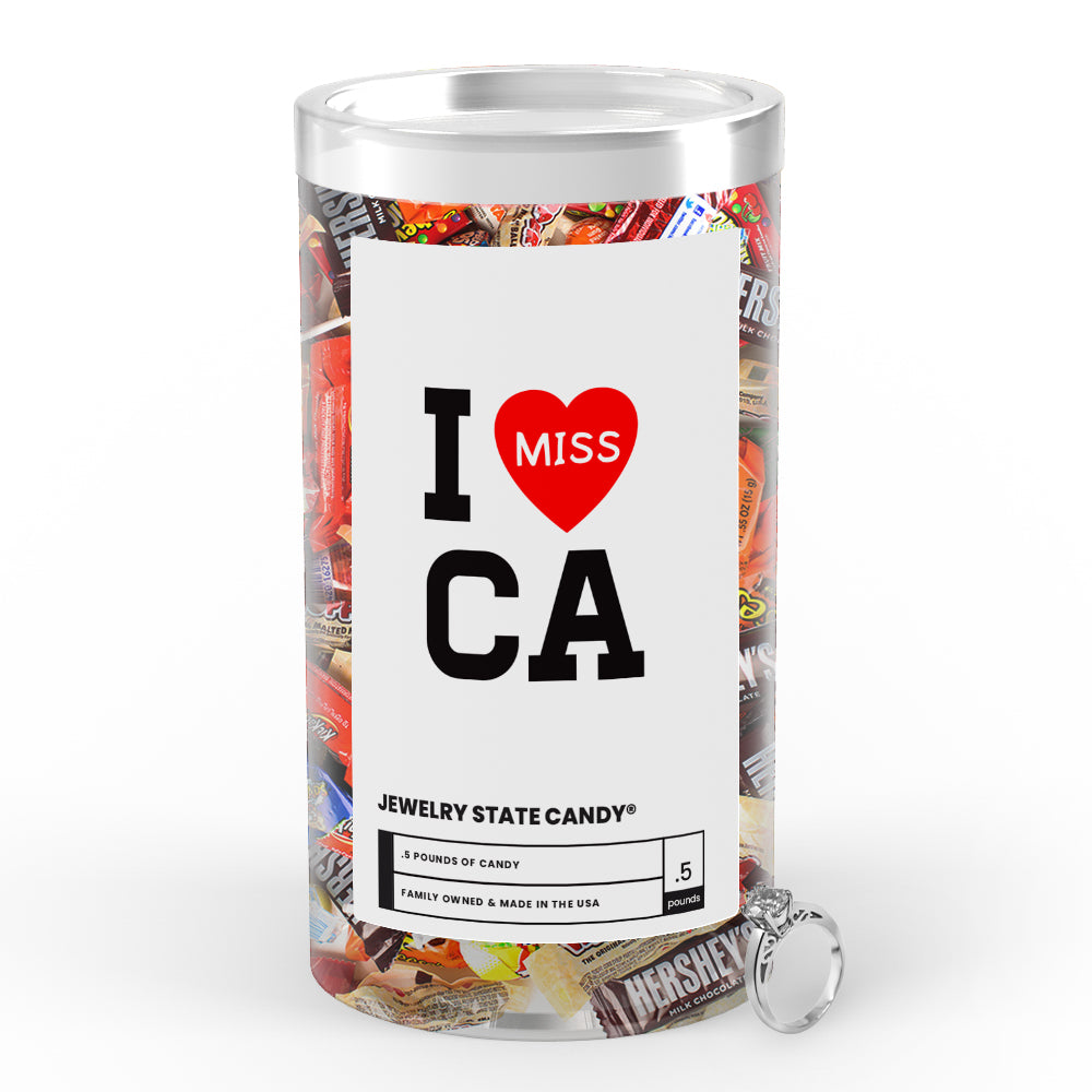 I miss CA Jewelry State Candy