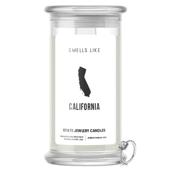 Smells Like California State Jewelry Candles