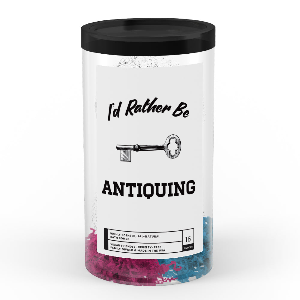 I'd rather be Antiquing Bath Bombs