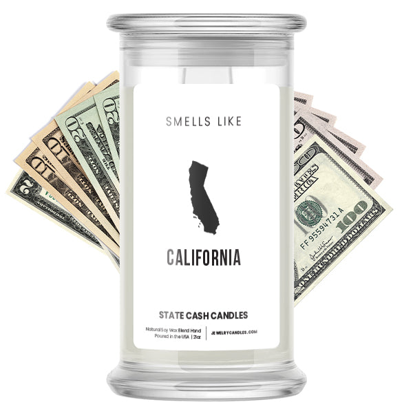 Smells Like California State Cash Candles