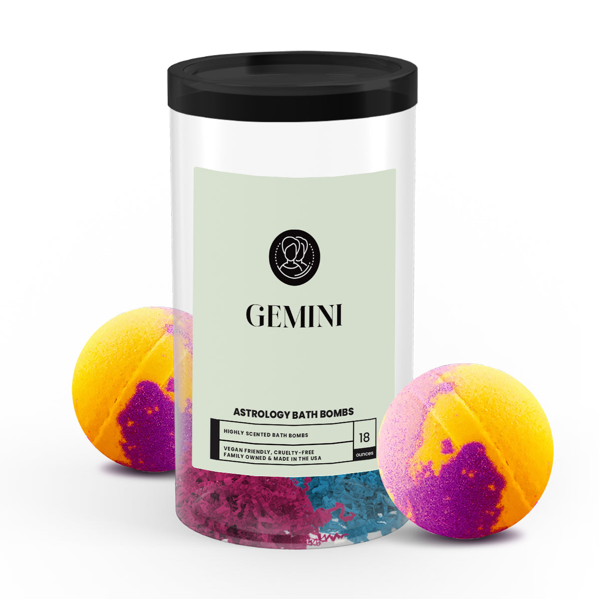 Gemini Astrology Bath Bombs
