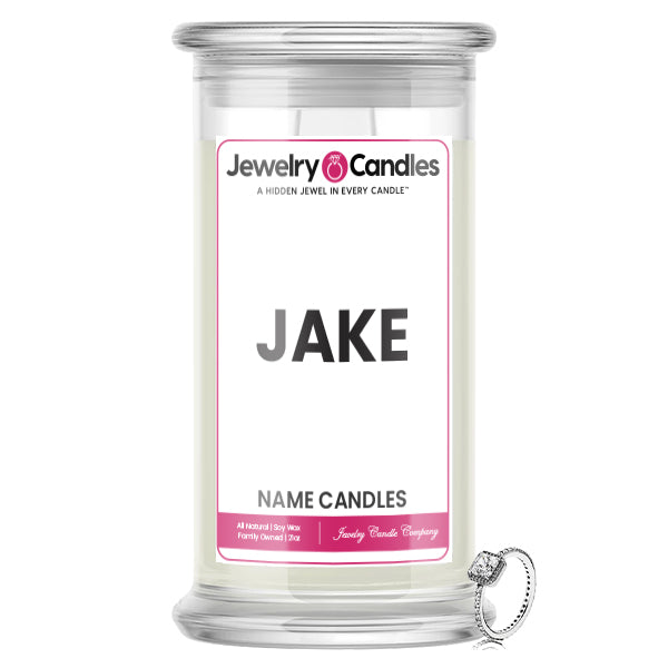 JAKE Name Jewelry Candles
