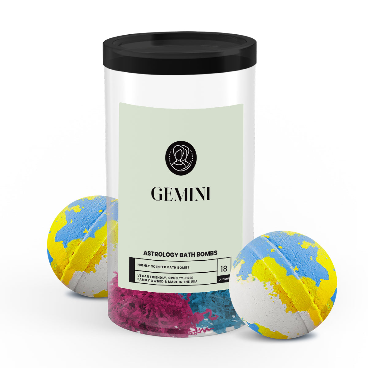 Gemini Astrology Bath Bombs