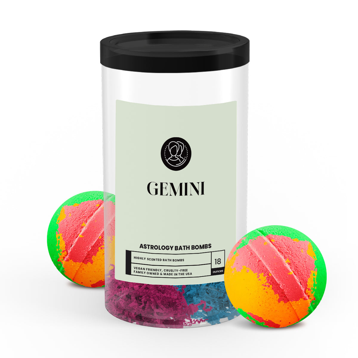 Gemini Astrology Bath Bombs