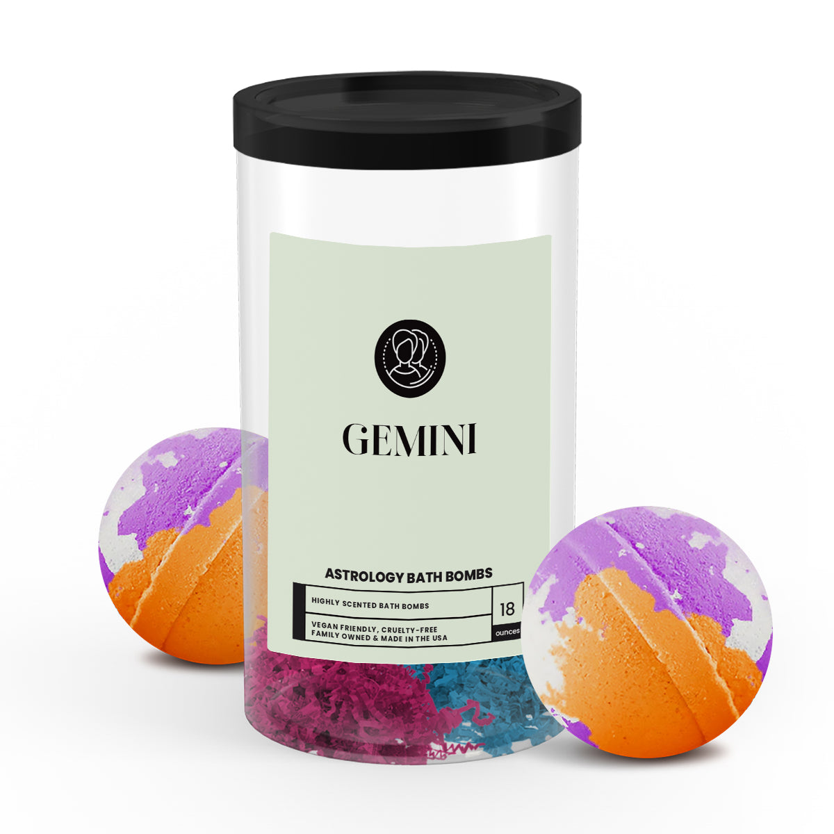 Gemini Astrology Bath Bombs