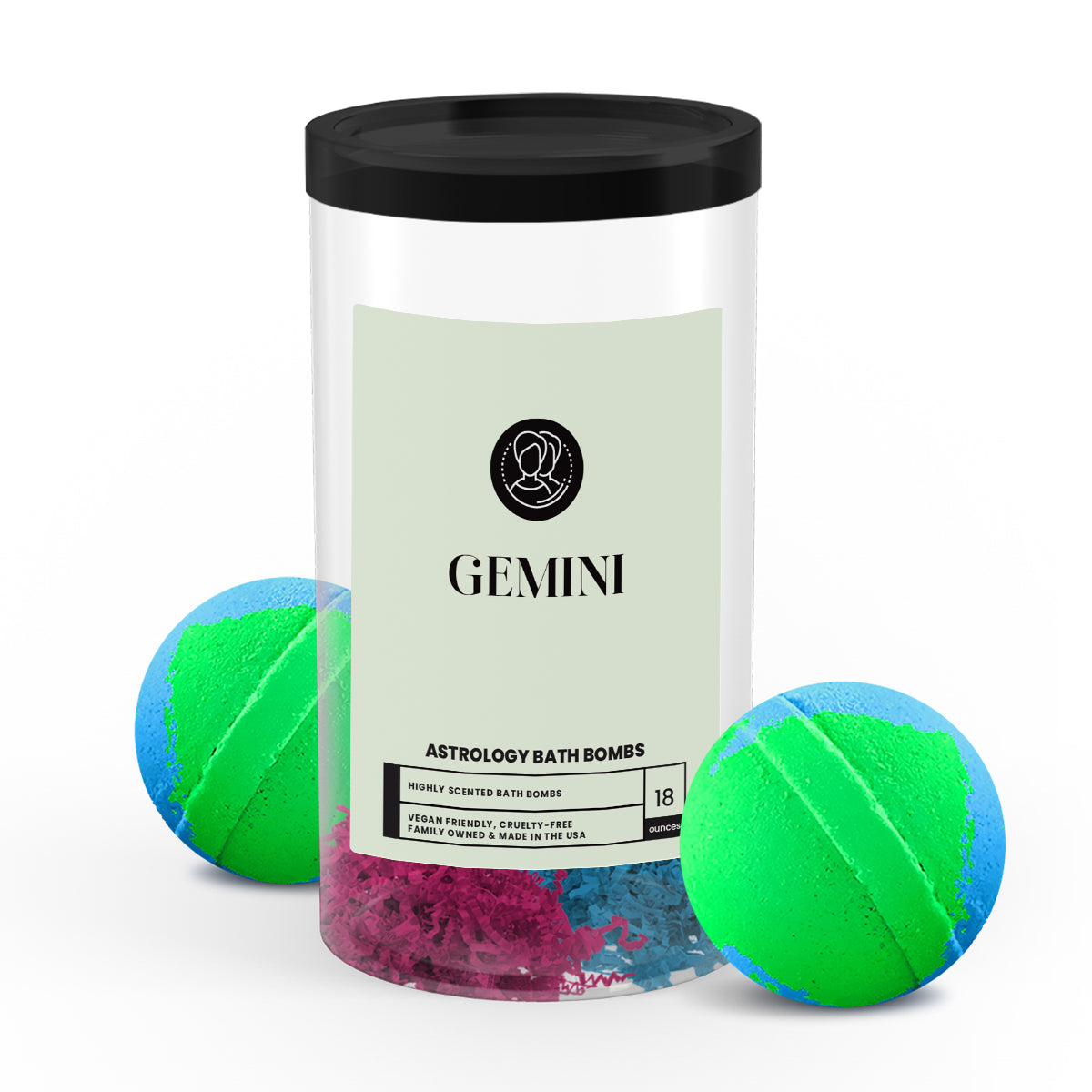 Gemini Astrology Bath Bombs