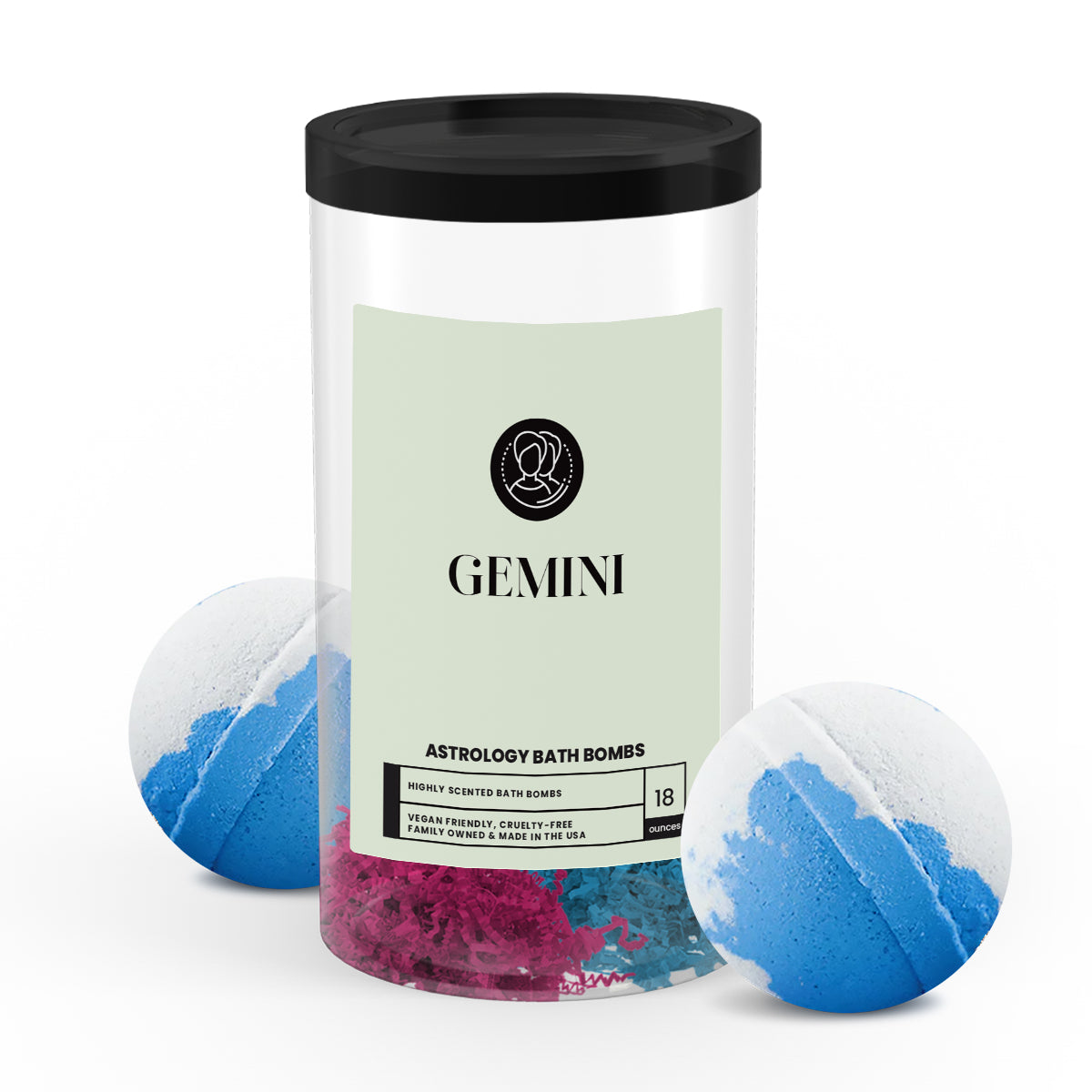 Gemini Astrology Bath Bombs