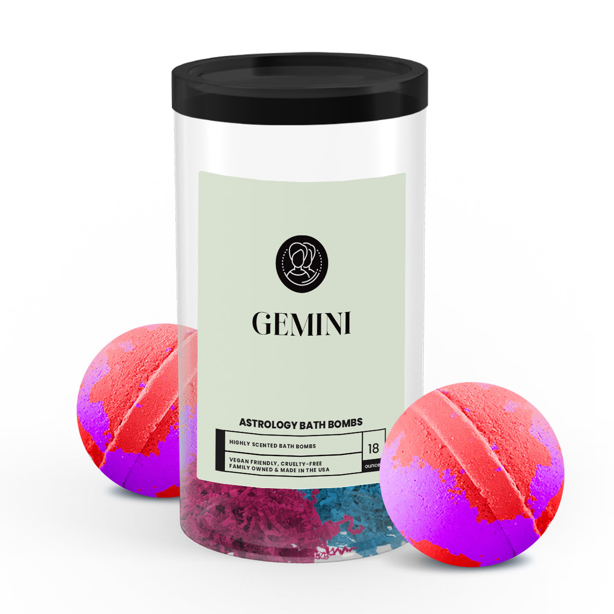 Gemini Astrology Bath Bombs