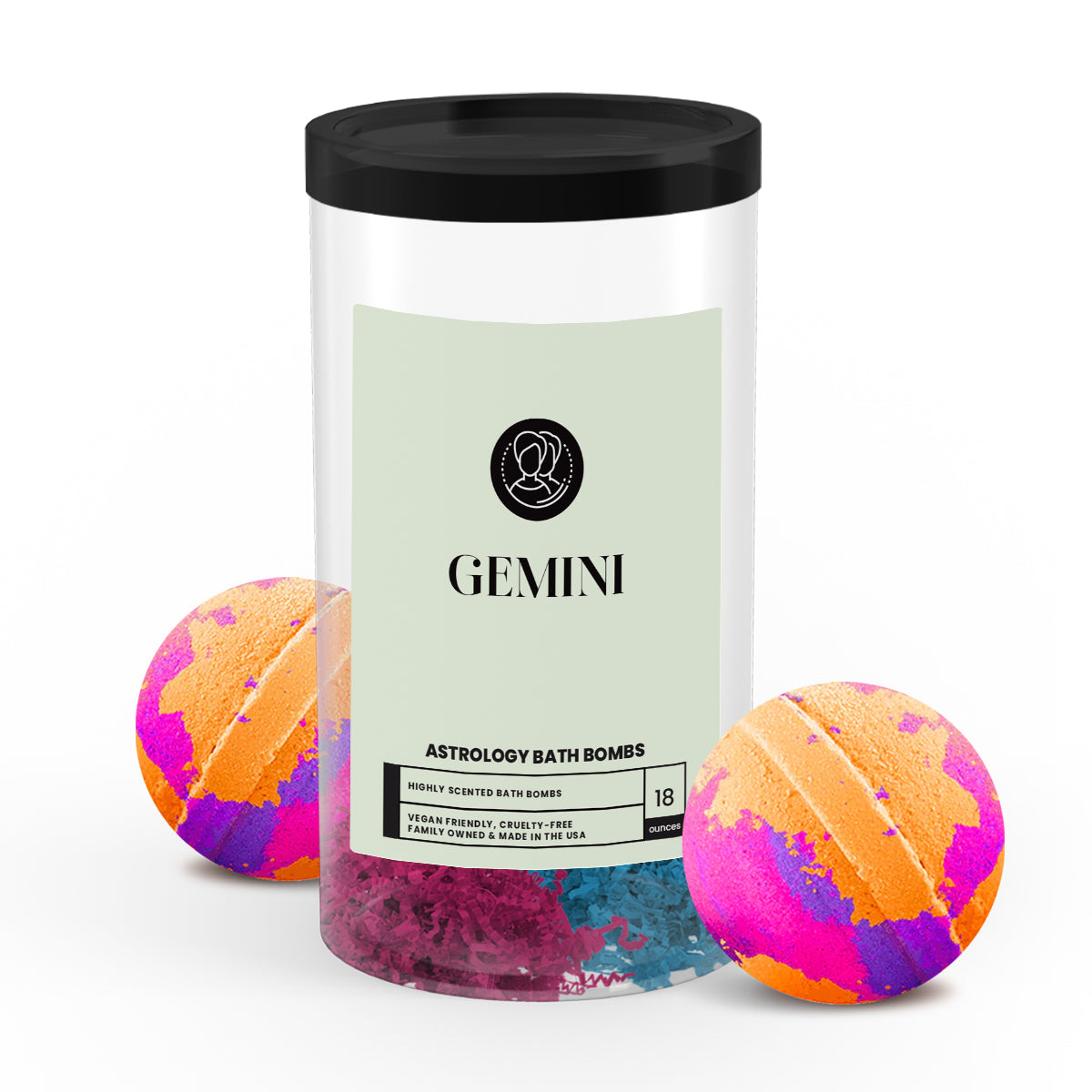 Gemini Astrology Bath Bombs