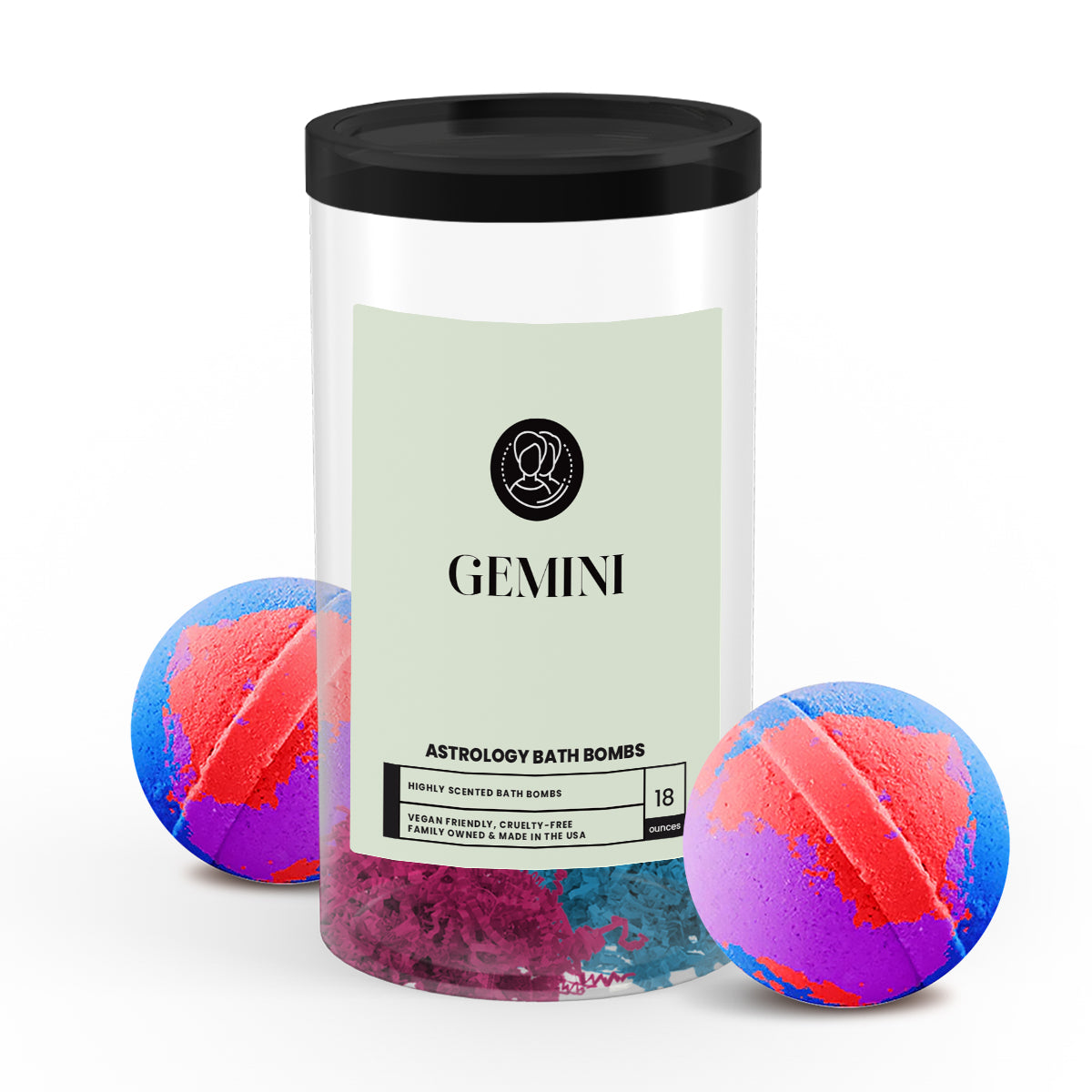 Gemini Astrology Bath Bombs