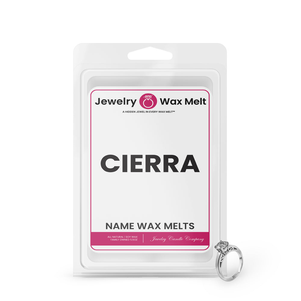CIERRA Name Jewelry Wax Melts