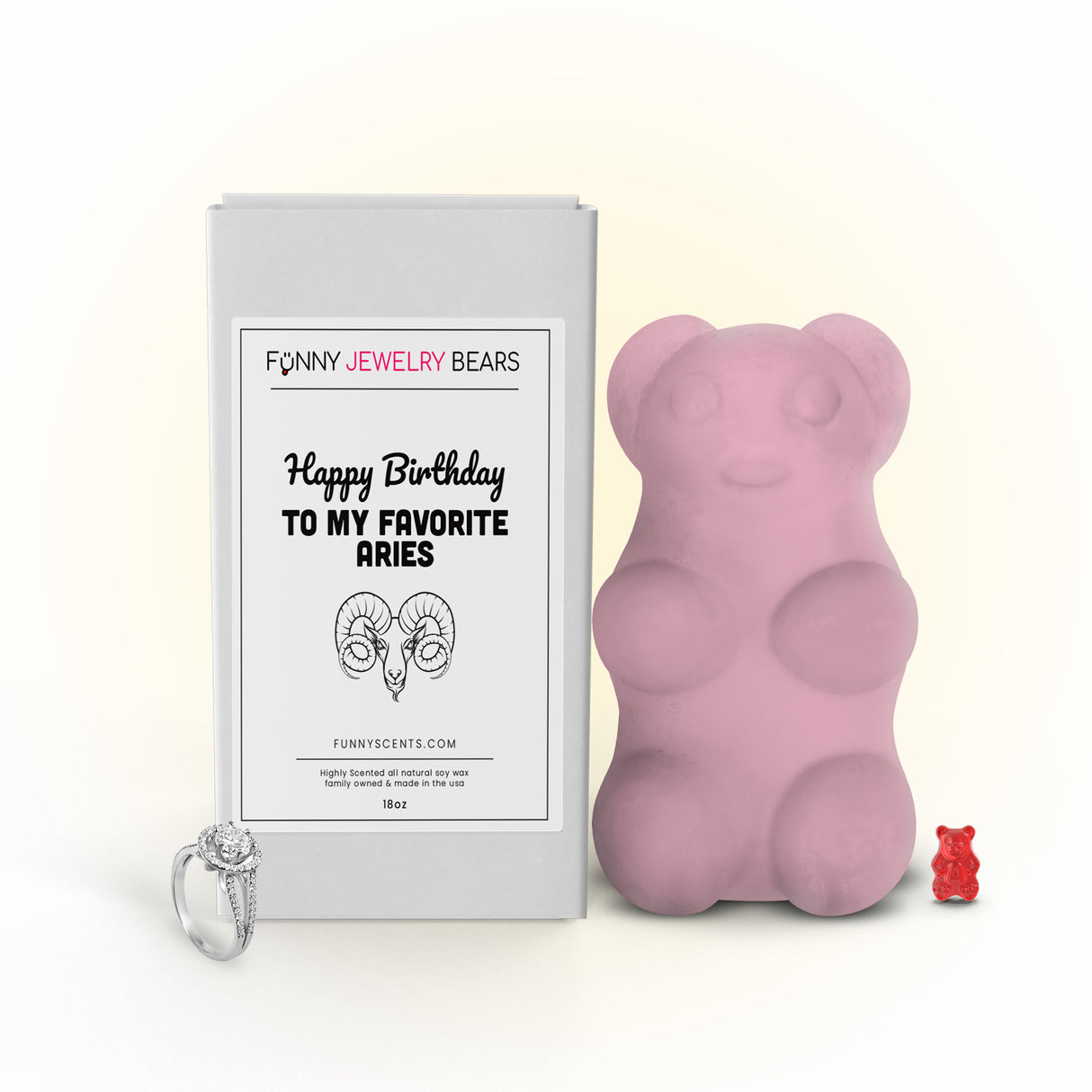 Happy Birthday To My Favorite Arise Funny Jewelry Bear Wax Melts