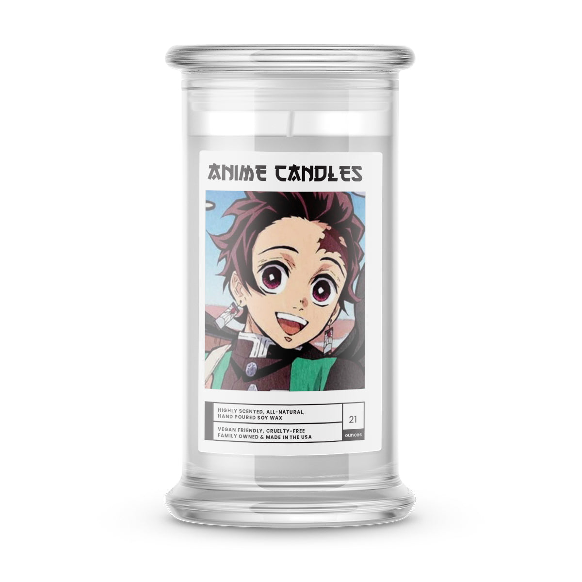 kamado, tanjirou anime candles