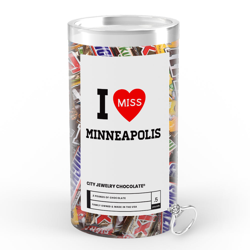 I miss Minneapolis City Jewelry Chocolate