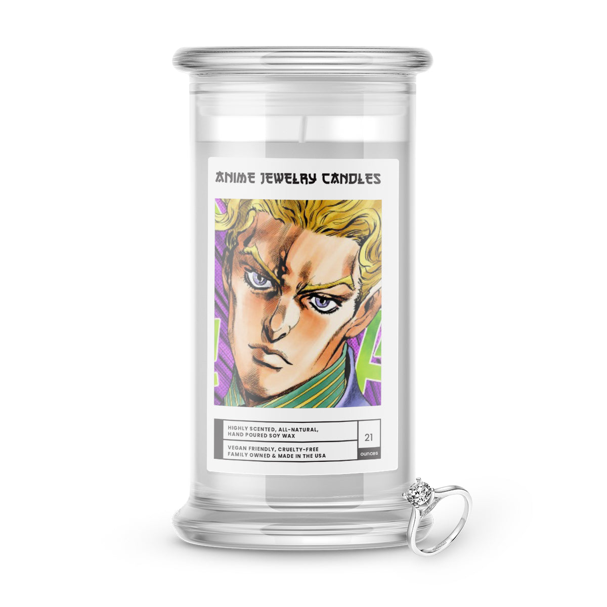 Kira, Yoshikage | Anime Jewelry Candles