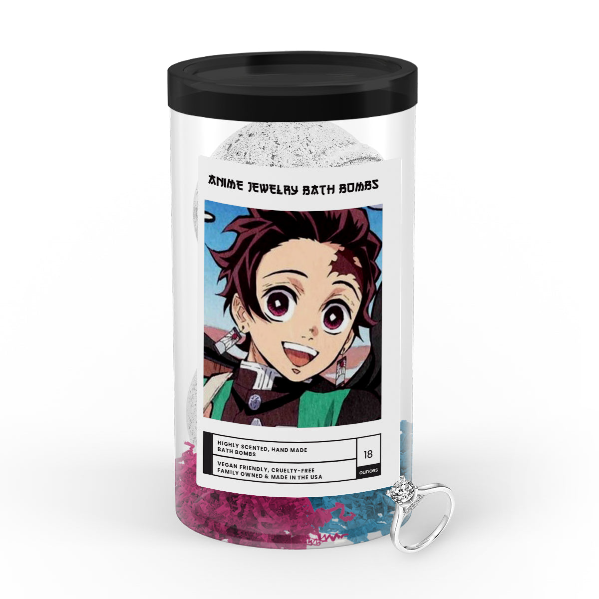 Kamado, Tanjirou (竈門 炭治郎) | Anime Jewelry Bath Bombs