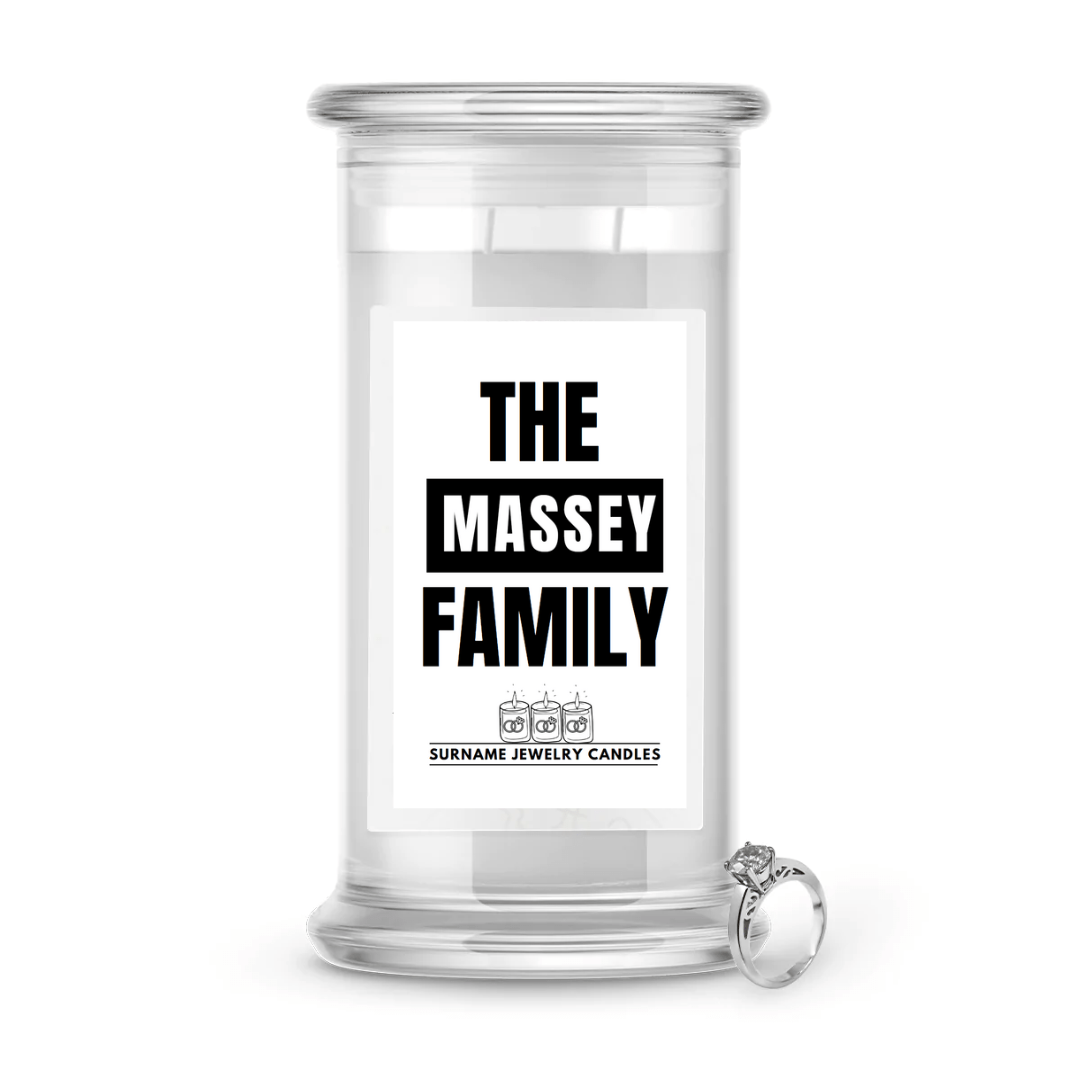 The Massey Family | Surname Jewelry Candles