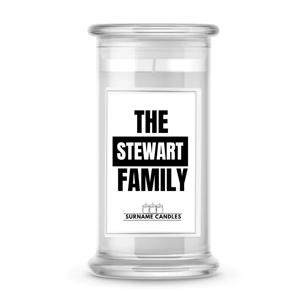 The Stewart Family | Surname Candles
