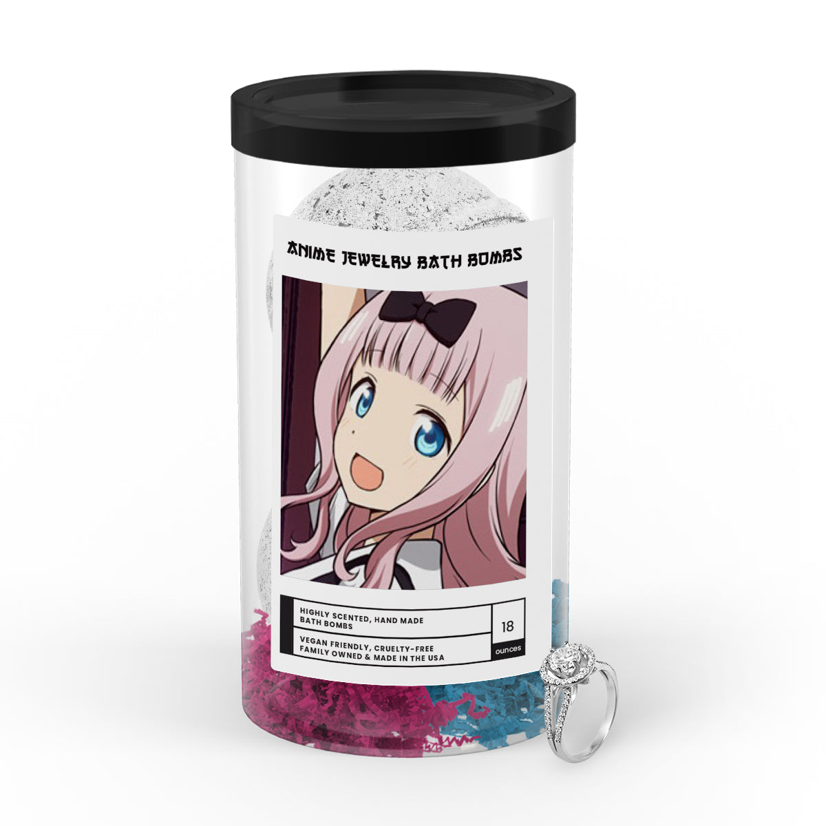 Fujiwara, Chika (藤原 千花) | Anime Jewelry Bath Bombs