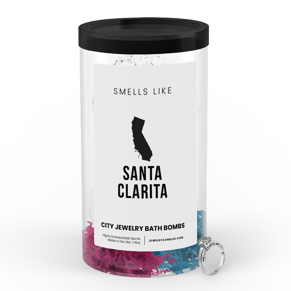 Smells Like Santa Clarita City Jewelry Bath Bombs