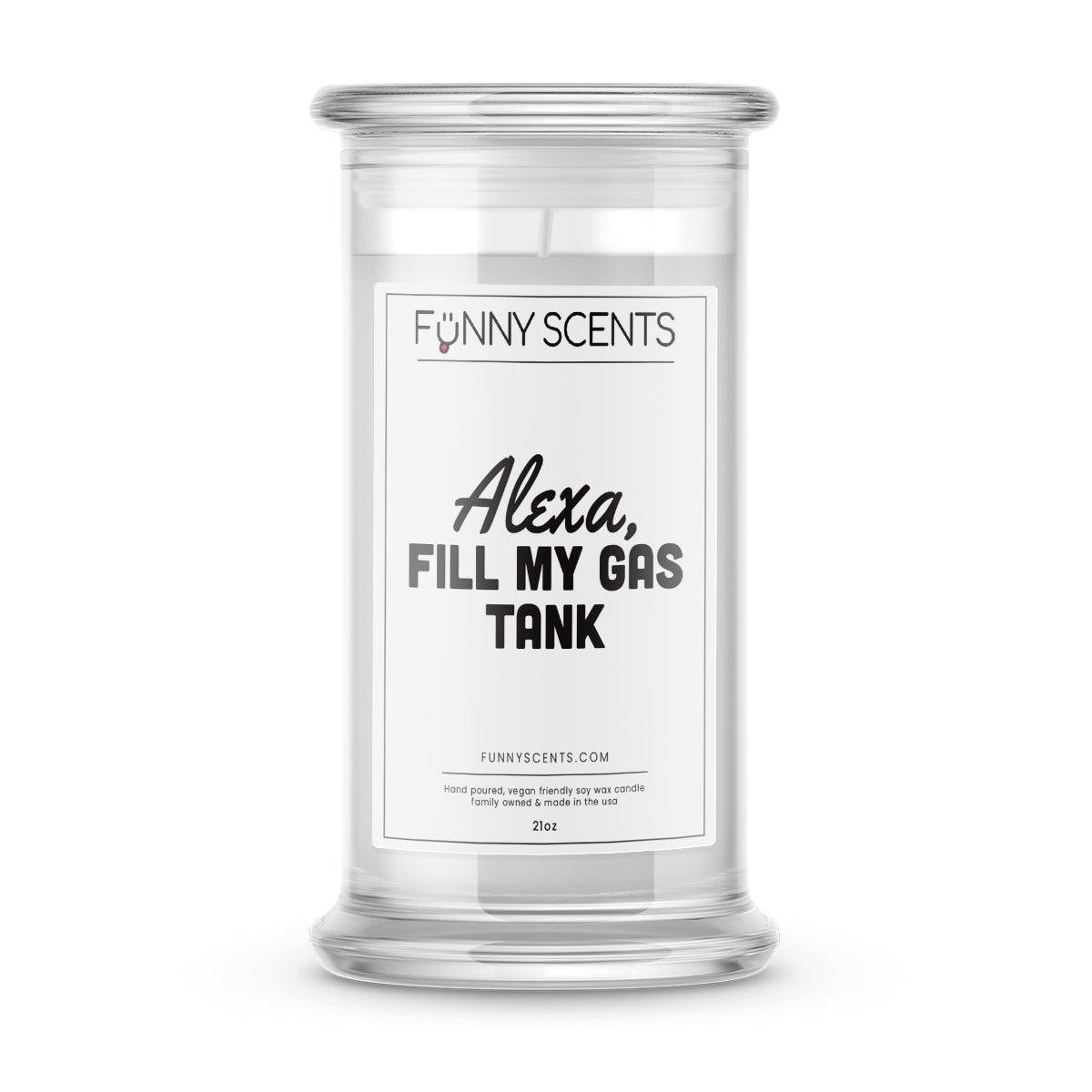 Alexa, Fill My Gas Tank Funny Candles